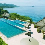 The Amankila resort on Bali