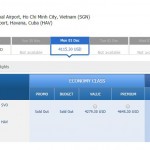 Vé máy bay đi Cuba bao nhiêu tiền