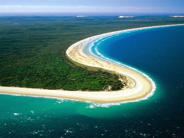 Fraser đảo cát lớn nhất thế giới tại Úc