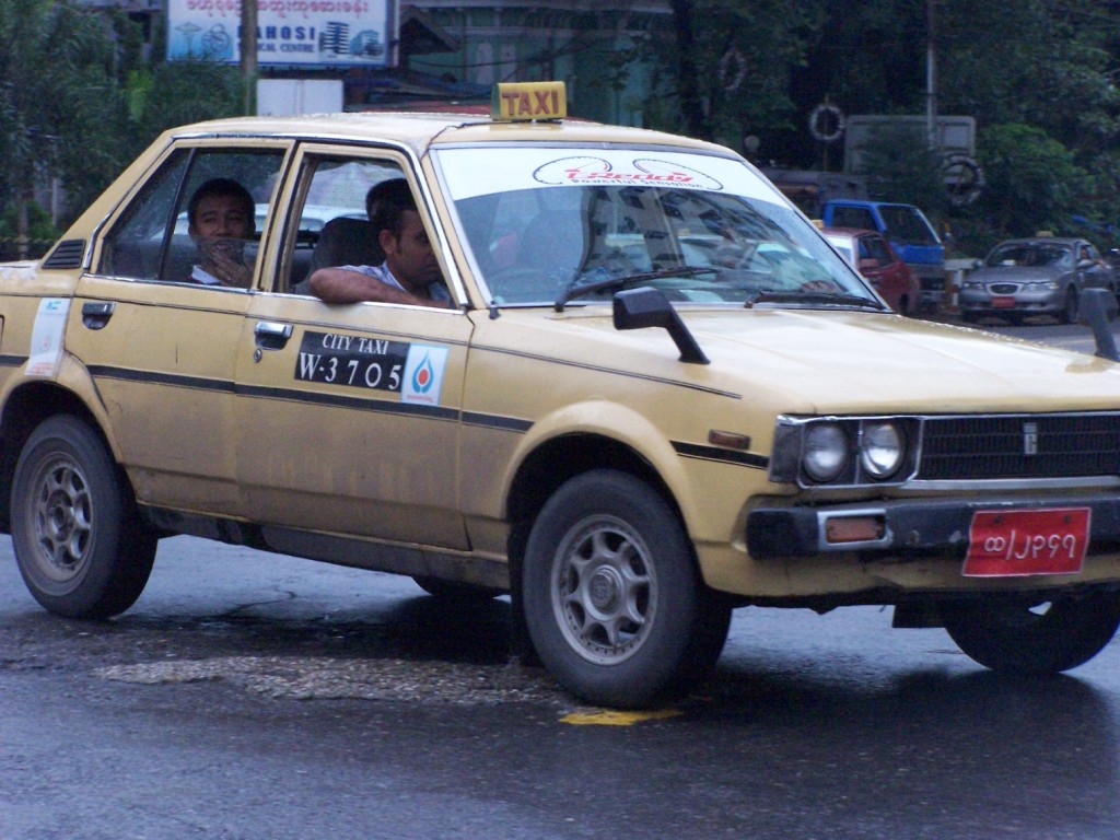 taxi myanmar