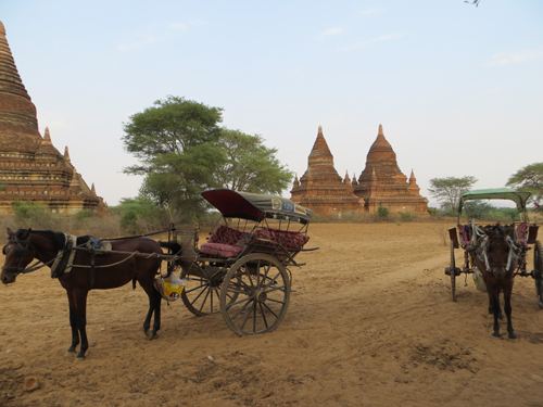 xe ngựa ở Myanmar