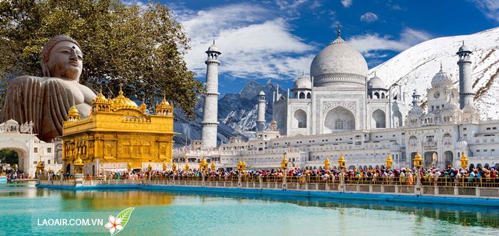 Taj Mahal là 1 trong 7 kì quan thế giới