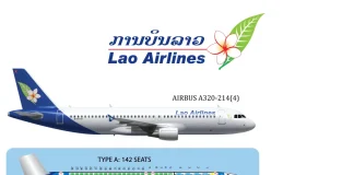 Sơ đồ ghế ngồi máy bay Lao Airlines