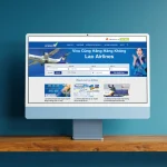 Đặt vé qua website Lao Airlines