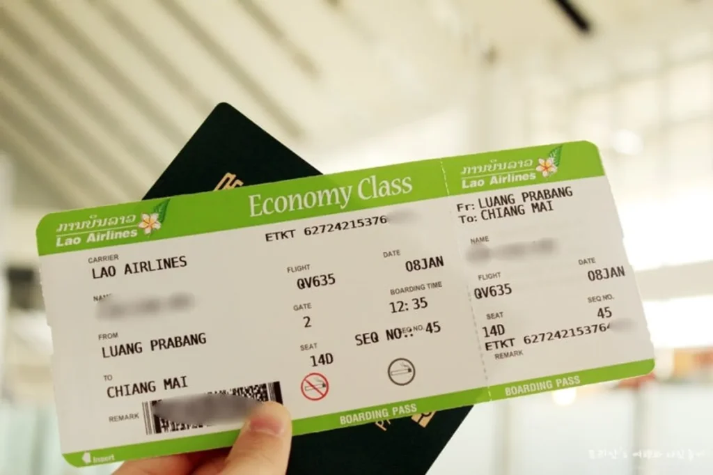 Điều kiện vé Lao Airlines