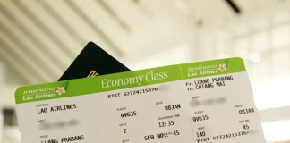 Điều kiện vé Lao Airlines